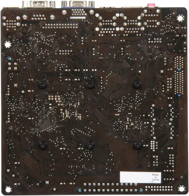 Alt view image 4 of 5 - ASUS AT5NM10T-I Intel Atom D525 (1.8GHz, Dual-Core) Intel NM10 Mini ITX Motherboard / CPU Combo