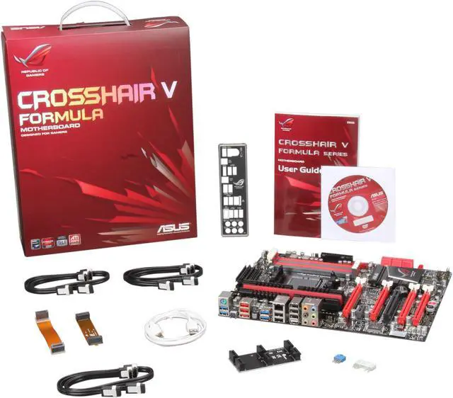 Alt view image 5 of 5 - ASUS Crosshair V Formula AM3+ AMD 990FX USB 3.0 ATX AMD Gaming Motherboard with 3-Way SLI/CrossFireX Support and UEFI BIOS