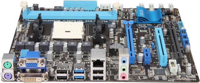 ASUS F1A75-M LE FM1 Micro ATX AMD Motherboard with UEFI BIOS