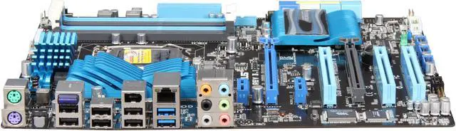 Alt view image 2 of 5 - ASUS P8P67 (REV 3.1) LGA 1155 Intel P67 USB 3.0 ATX Intel Motherboard