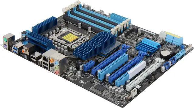 Main image of ASUS P6X58D-E LGA 1366 Intel X58 USB 3.0 ATX Intel Motherboard