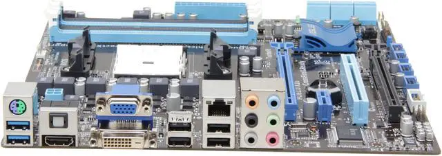 Alt view image 2 of 5 - ASUS F1A55-M/CSM FM1 AMD A55 (Hudson D2) USB 3.0 HDMI Micro ATX AMD Motherboard with UEFI BIOS