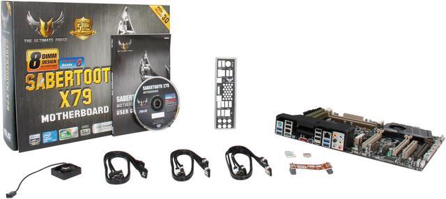 Alt view image 5 of 5 - ASUS Sabertooth X79 LGA 2011 Intel X79 USB 3.0 ATX Intel Motherboard