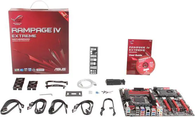 Alt view image 5 of 5 - ASUS Rampage IV Extreme LGA 2011 Intel X79 USB 3.0 Extended ATX Intel Motherboard