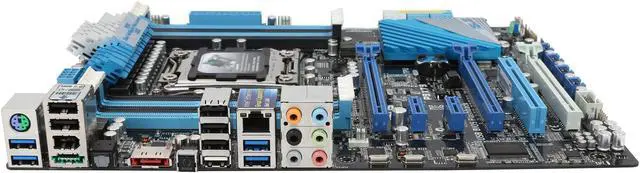 Alt view image 2 of 5 - ASUS P9X79 LGA 2011 Intel X79 USB 3.0 ATX Intel Motherboard with UEFI BIOS