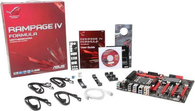 Alt view image 5 of 5 - ASUS Rampage IV Formula LGA 2011 Intel X79 USB 3.0 ATX Intel Motherboard