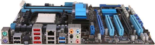 Alt view image 2 of 5 - ASUS M4A87TD-EVO-PB-R AM3 AMD 870 USB 3.0 ATX AMD Motherboard
