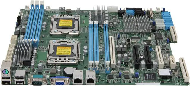 Alt view image 2 of 5 - ASUS Z9NA-D6 ATX Server Motherboard Dual LGA 1356 (Socket B2) DDR3 1600