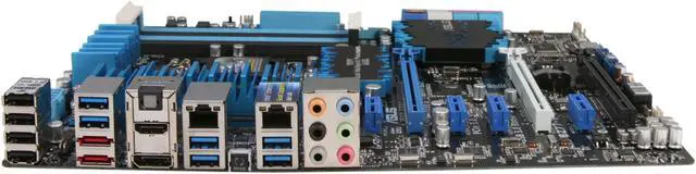 Alt view image 2 of 5 - ASUS P8Z77-V DELUXE LGA 1155 Intel Z77 HDMI USB 3.0 ATX Intel Motherboard