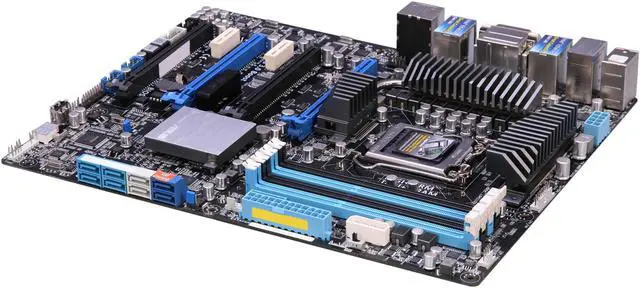 Alt view image 5 of 6 - ASUS P8Z77 WS LGA 1155 Intel Z77 USB 3.0 ATX Intel Motherboard
