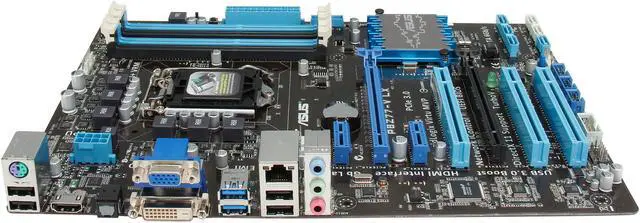 Alt view image 2 of 5 - ASUS P8Z77-V LX LGA 1155 Intel Z77 HDMI USB 3.0 ATX Intel Motherboard