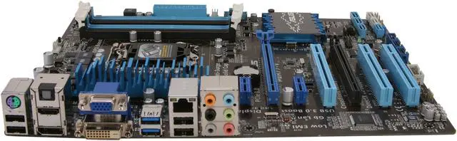 Alt view image 2 of 5 - ASUS P8H77-V LGA 1155 Intel H77 HDMI USB 3.0 ATX Intel Motherboard