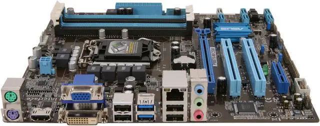 Alt view image 2 of 5 - ASUS P8B75-M/CSM LGA 1155 Intel B75 HDMI USB 3.0 Micro ATX Intel Motherboard