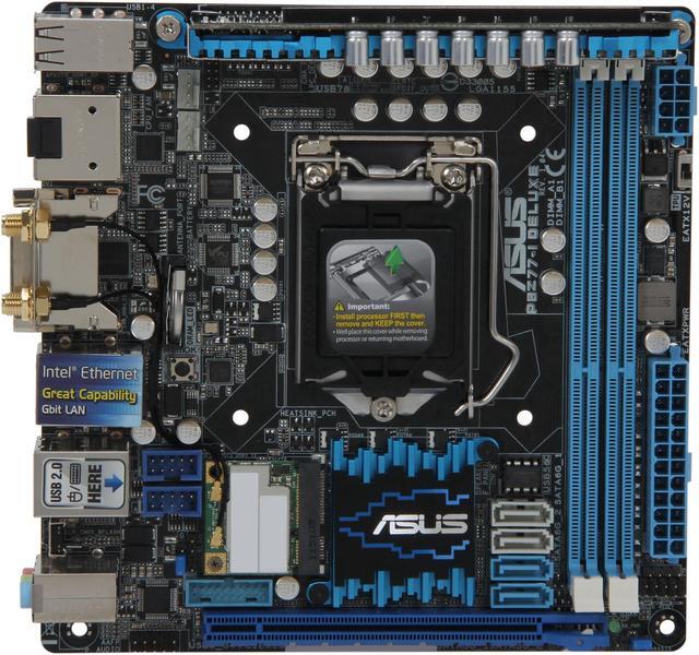Amazon.com: ASUS P8Z77-I Deluxe LGA 1155 Intel Z77 HDMI SATA