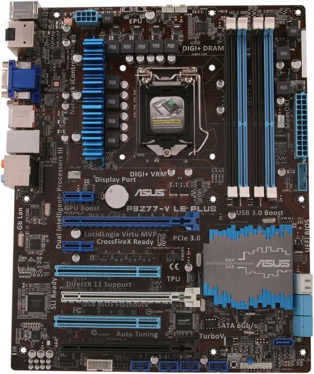 Used - Very Good: ASUS P8Z77-V LE PLUS LGA 1155 ATX Intel