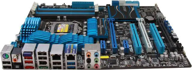 Alt view image 2 of 4 - ASUS P8P67 DELUXE (REV 3.0) LGA 1155 Intel P67 USB 3.0 ATX Intel Motherboard with UEFI BIOS