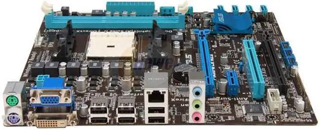 Alt view image 2 of 5 - ASUS F1A55-M LE R2.0 FM1 AMD A55 (Hudson D2) Micro ATX AMD Motherboard with UEFI BIOS