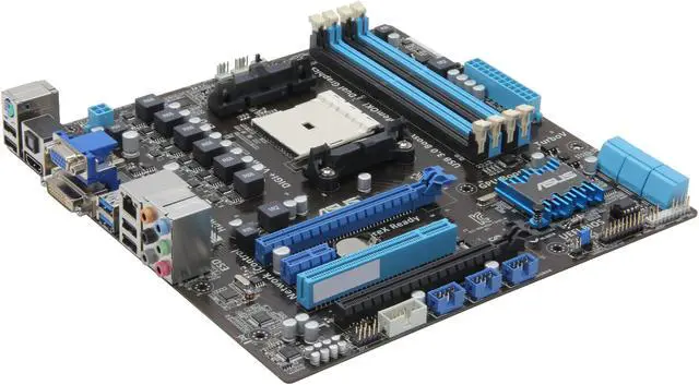 Main image of ASUS F2A55-M/CSM FM2 AMD A55 (Hudson D2) USB 3.0 HDMI Micro ATX AMD Motherboard with UEFI BIOS