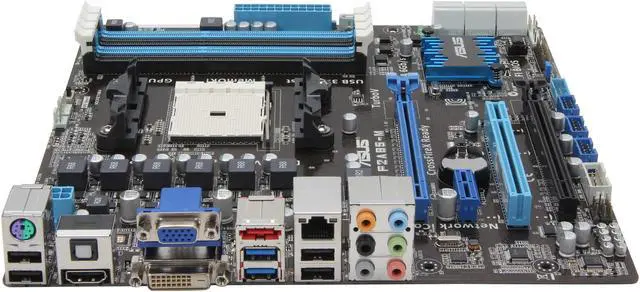 Alt view image 2 of 5 - ASUS F2A85-M/CSM FM2 AMD A85X (Hudson D4) USB 3.0 HDMI Micro ATX AMD Motherboard