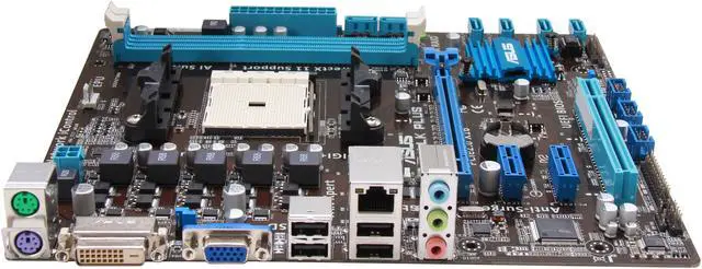 Alt view image 2 of 5 - ASUS F2A55-M LK PLUS FM2 AMD A55 (Hudson D2) Micro ATX AMD Motherboard with UEFI BIOS