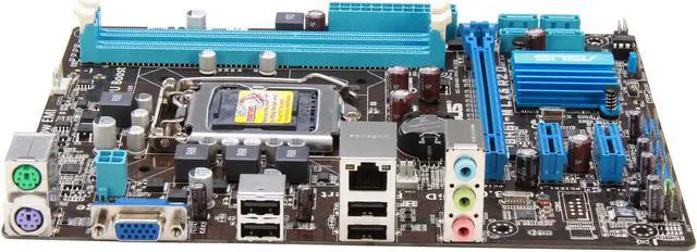Alt view image 2 of 5 - ASUS P8H61-M LX3 R2.0 LGA 1155 Intel H61 Micro ATX Intel Motherboard with UEFI BIOS