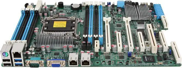 Alt view image 3 of 5 - ASUS Z9PA-U8 ATX Server Motherboard LGA 2011 DDR3 1600/1333/1066