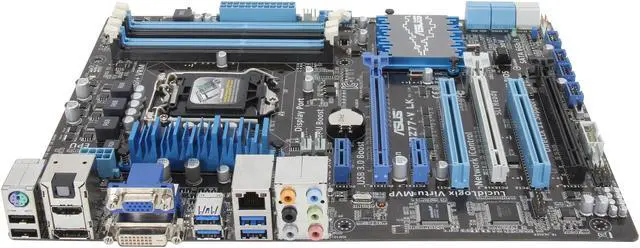 Alt view image 2 of 5 - ASUS P8Z77-V LK LGA 1155 Intel Z77 HDMI USB 3.0 ATX Intel Motherboard with UEFI BIOS