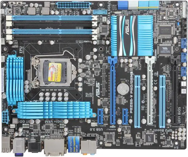 Alt view image 3 of 5 - ASUS P8Z68-V PRO/GEN3 LGA 1155 Intel Z68 HDMI USB 3.0 ATX Intel Motherboard with UEFI BIOS