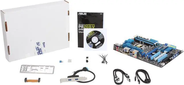 Alt view image 5 of 5 - ASUS P8Z68-V PRO/GEN3 LGA 1155 Intel Z68 HDMI USB 3.0 ATX Intel Motherboard with UEFI BIOS