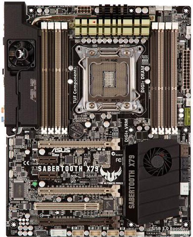 Refurbished: ASUS Sabertooth X79 LGA 2011 ATX Intel Motherboard