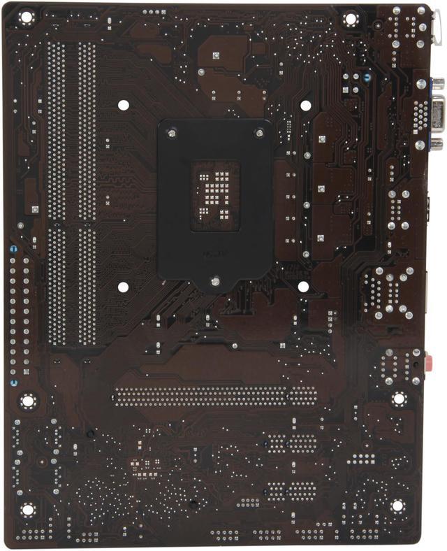 Alt view image 4 of 8 - ASUS H61M-E LGA 1155 Intel H61 (B3) Micro ATX Intel Motherboard