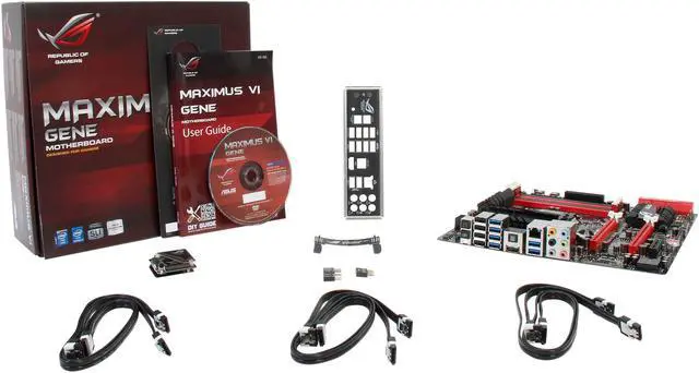 Alt view image 6 of 5 - ASUS MAXIMUS VI GENE LGA 1150 Intel Z87 HDMI USB 3.0 Micro ATX Intel Motherboard