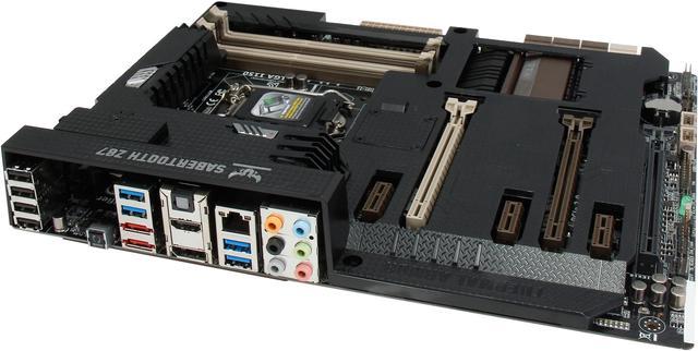 ASUS TUF SABERTOOTH Z87 LGA 1150 ATX Intel Motherboard - Newegg.com