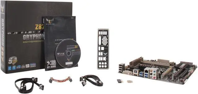 Alt view image 6 of 5 - ASUS GRYPHON Z87 LGA 1150 Intel Z87 HDMI USB 3.0 uATX Intel Motherboard