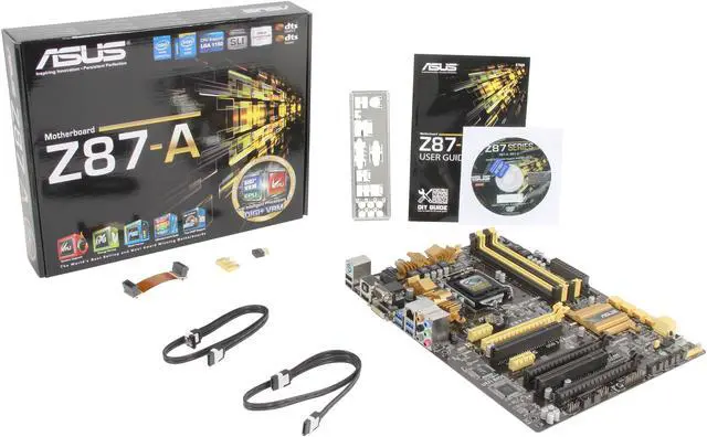 Alt view image 5 of 5 - ASUS Z87-A LGA 1150 Intel Z87 HDMI USB 3.0 ATX Intel Motherboard