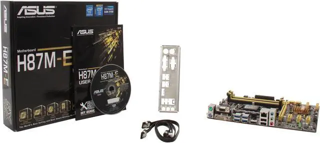 Alt view image 6 of 5 - ASUS H87M-E LGA 1150 Intel H87 HDMI USB 3.0 uATX Intel Motherboard