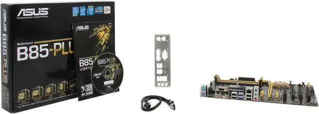Alt view image 5 of 9 - ASUS B85-PLUS LGA 1150 Intel B85 USB 3.0 ATX Intel Motherboard with UEFI BIOS
