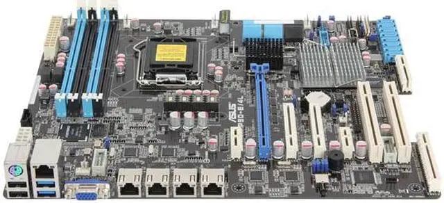 Alt view image 2 of 5 - ASUS P9D-E/4L ATX Server Motherboard LGA 1150 DDR3 1600/1333