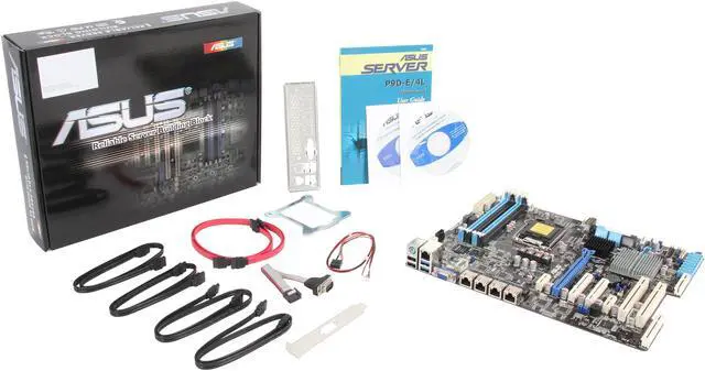 Alt view image 5 of 5 - ASUS P9D-E/4L ATX Server Motherboard LGA 1150 DDR3 1600/1333