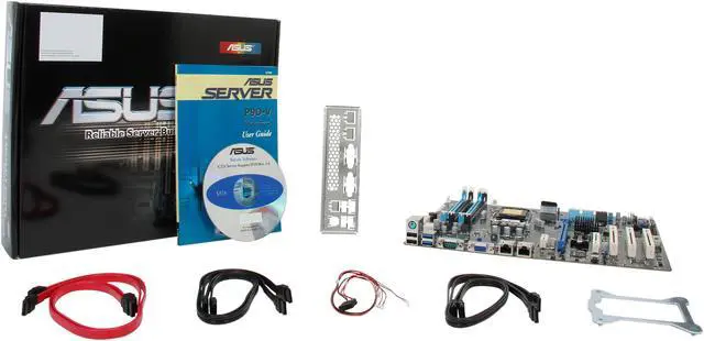 Alt view image 5 of 5 - ASUS P9D-V ATX Server Motherboard LGA 1150 DDR3 1600/1333