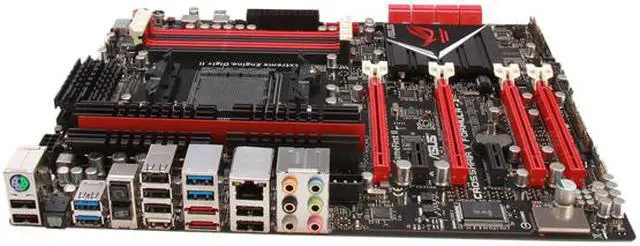 Alt view image 2 of 4 - ASUS Crosshair IV Formula AM3+ AMD 990FX USB 3.0 ATX AMD Gaming Motherboard with 3-Way SLI/CrossFireX Support and UEFI BIOS