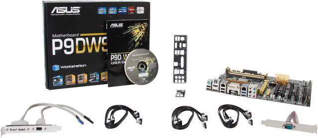 Alt view image 5 of 5 - ASUS P9D WS LGA 1150 Intel C226 HDMI USB 3.1 Intel Motherboard