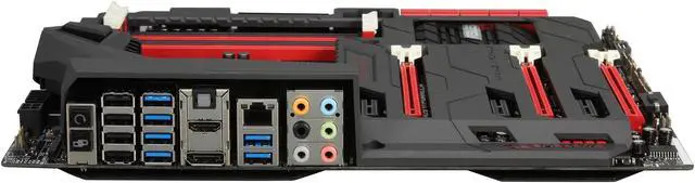 Alt view image 2 of 6 - ASUS MAXIMUS VI FORMULA LGA 1150 Intel Z87 HDMI USB 3.0 ATX gaming board with double-sided ROG Armor, 23C-degrees cooler CrossChill and 120dB SNR, 600ohm audio