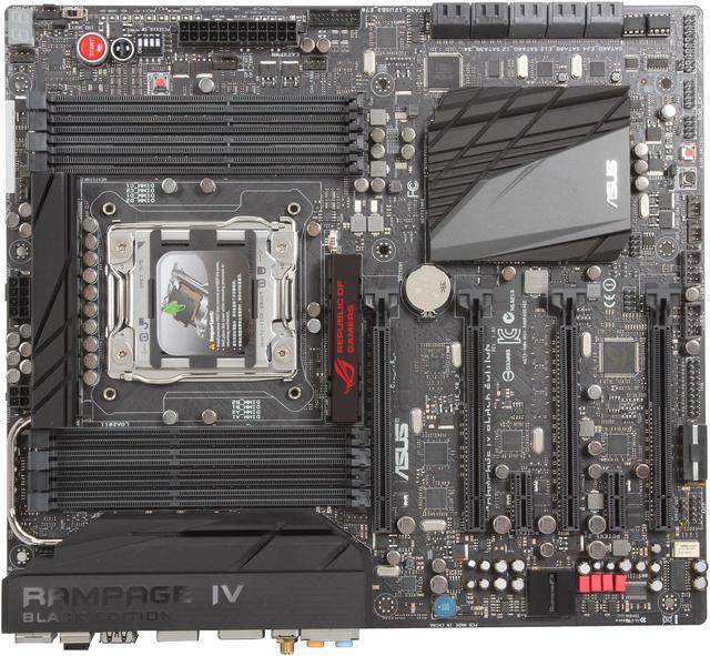 ASUS ROG RAMPAGE IV BLACK EDITION LGA 2011 Extended ATX Intel