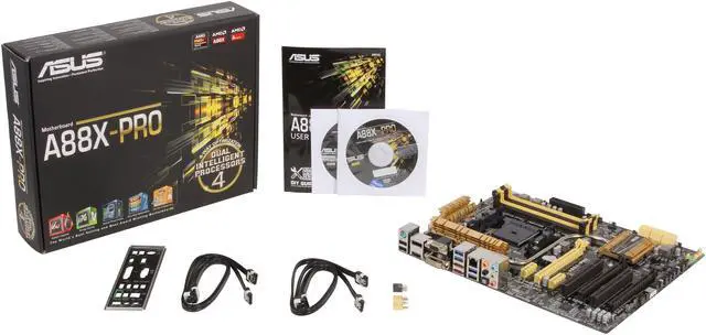 Alt view image 5 of 5 - ASUS A88X-PRO FM2+ / FM2 AMD A88X (Bolton D4) USB 3.0 HDMI ATX AMD Motherboard