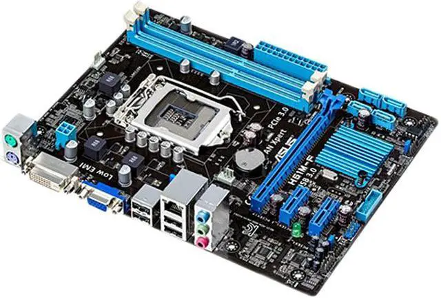 Main image of ASUS H61M-F LGA 1155 Intel H61(B3) Micro ATX Intel Motherboard