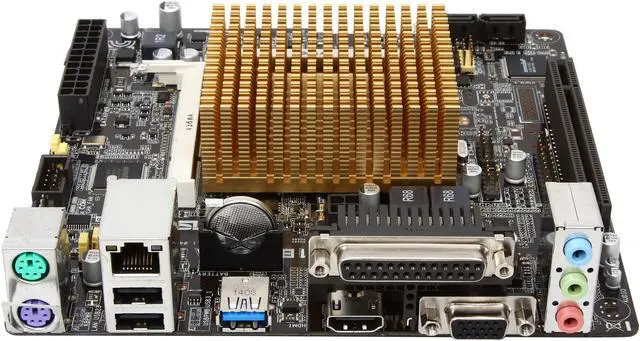 Alt view image 2 of 5 - ASUS J1800I-A Intel Celeron Dual-Core J1800 Mini ITX Motherboard / CPU / VGA Combo