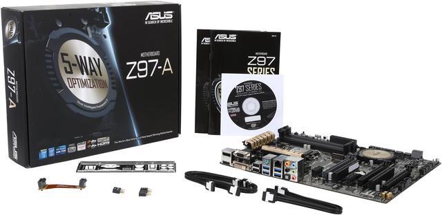 Alt view image 6 of 5 - ASUS Z97-A LGA 1150 Intel Z97 HDMI USB 3.0 ATX Intel Motherboard