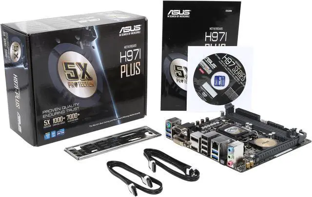 Alt view image 6 of 5 - ASUS H97I-PLUS LGA 1150 Intel H97 HDMI USB 3.0 Mini ITX Intel Motherboard