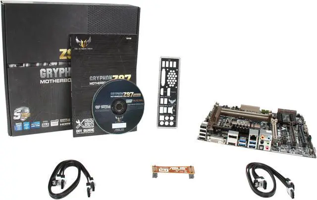 Alt view image 5 of 5 - ASUS GRYPHON Z97 LGA 1150 Intel Z97 HDMI USB 3.0 Micro ATX Intel Motherboard